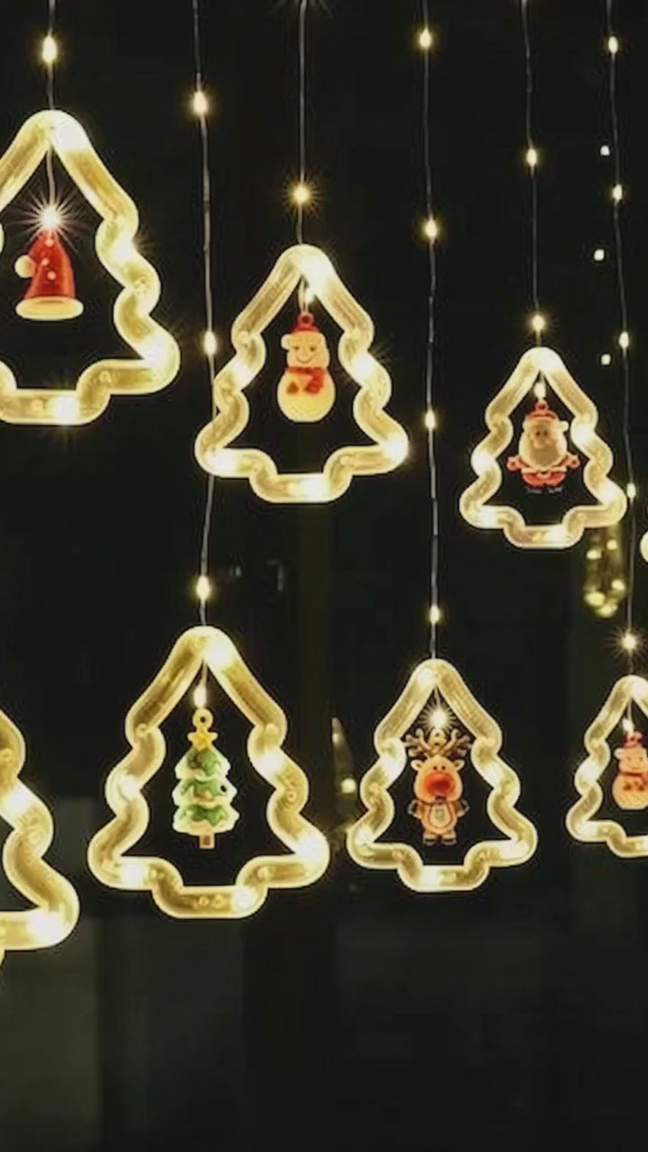Luces Cascadas Árbol de Navidad x 3 m